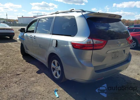 2015 Toyota Sienna Le 8 Passenger from USA, damaged, VIN 5TDKK3DC7FS674869